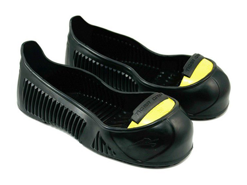 黄色橡胶访客鞋套